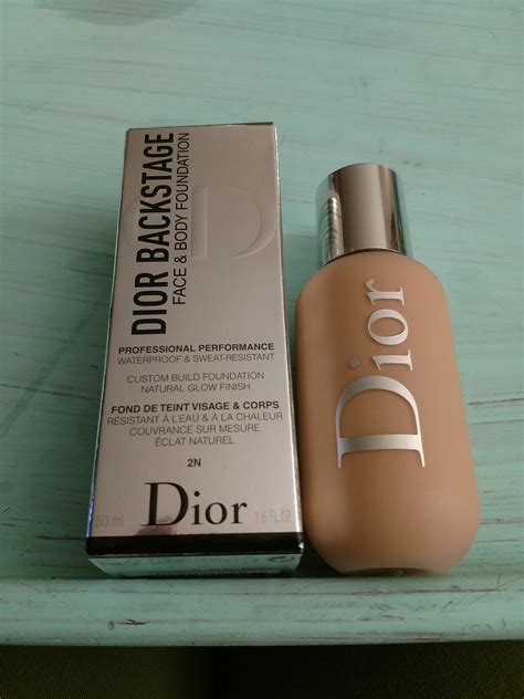 dior backstage face & body foundation